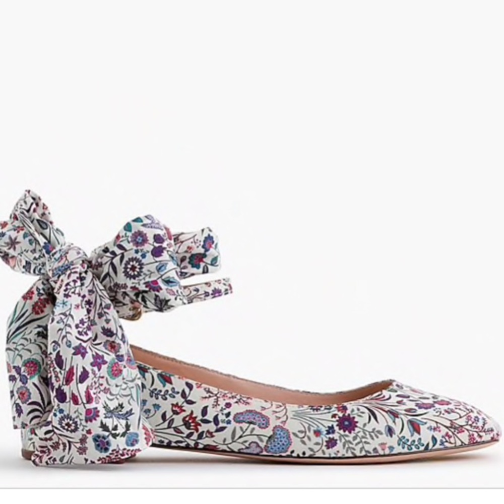 J.crew ankle-strap ballet flats in Liberty floral - Picture 3 of 5
